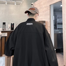 美式复古高街工装多口袋飞行员棒球服外套JK35P68，男装夹克，星座1116-2