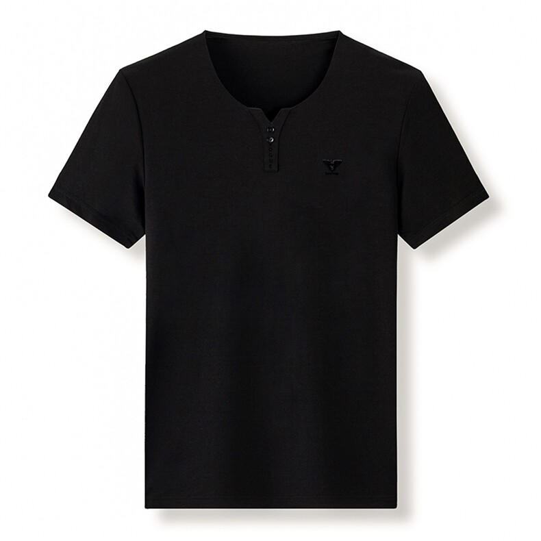 2023新款短袖t恤男士夏装冰丝polo衫衣服夏季中老年男装体恤上衣,男装T恤,电商B212（原钱塘6029）