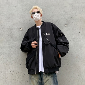 复古美式棒球服夹克外套JK07008-P60图片