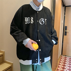 22秋新款宽松休闲oversize麂皮棒球外套B266-Y611-P70，女装短外套，星座B257-1