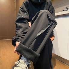 2024冬季机能防水拉链冲锋裤K23554-p50控68加绒K23554JR-p60控78，男装休闲裤，电商B315