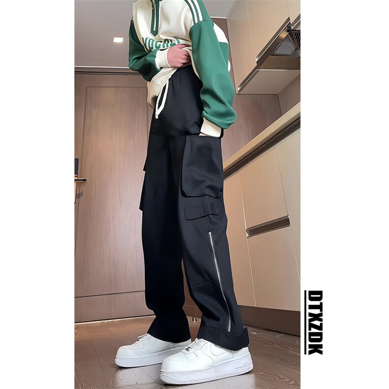 （现货）2025春季美式高街工装裤男伞兵裤休闲长裤K9006-P60控78，男装工装外套，星座810(原QT5070)