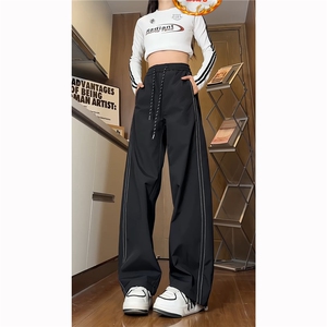 815A-K323-P50控88 秋季机能美式冲锋裤女工装裤登山休闲宽松长裤图片