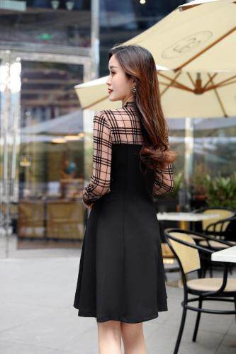 【现货】格子连衣裙，女装连衣裙，艾丹迪蔓