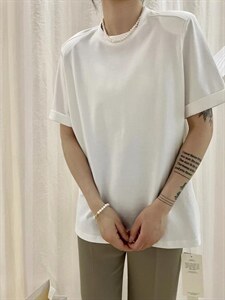 【现货】夏季薄垫肩韩版T图片