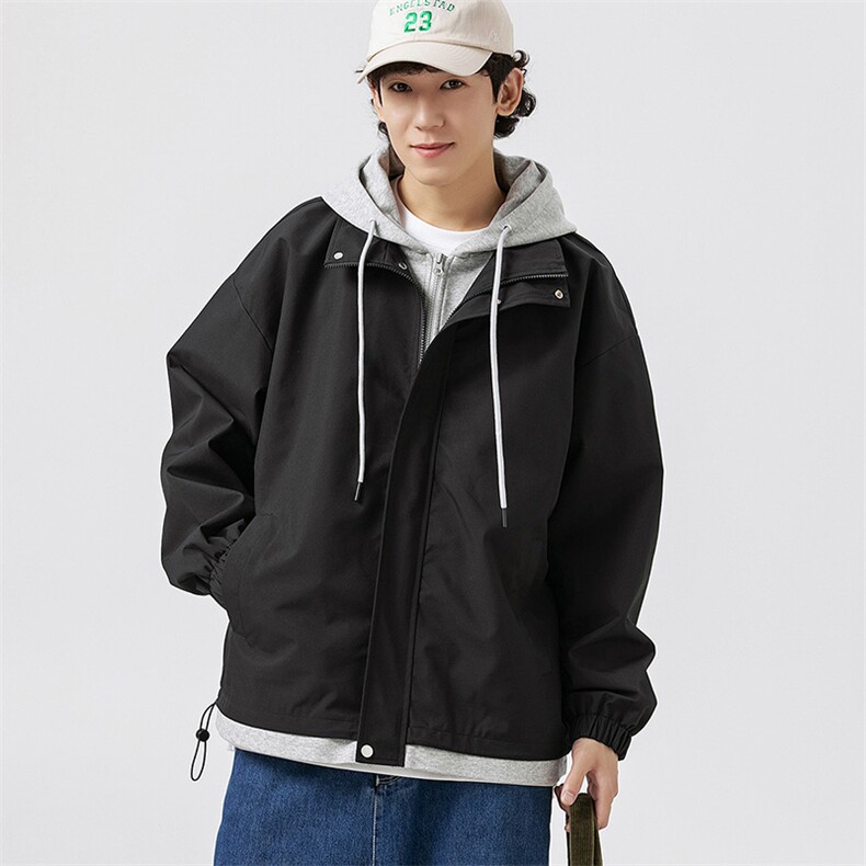 秋季现货假两件夹克男二开三防冲锋衣外套DSA157B-JK763-特P70,男装夹克,电商A157B