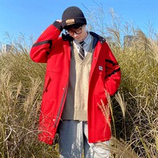 货足支持各种活动8XL-M港风棉衣男2023冬新款中长款加厚棉服大码，男装棉衣，钱塘717(原712)