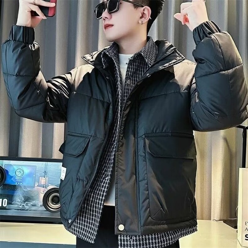 1506-1/MY181/P79羽绒棉服男款冬季网红痞帅外套冬装男士棉衣,男装棉衣,星座1506-1