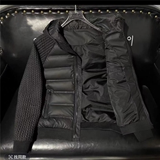 (网图)麦穗拼接羽绒服保暖连帽时尚百搭拼接羽绒服313B-2566-P140，男装羽绒服，星座313B
