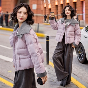 现货！2025冬季新款白鸭绒羽绒服女