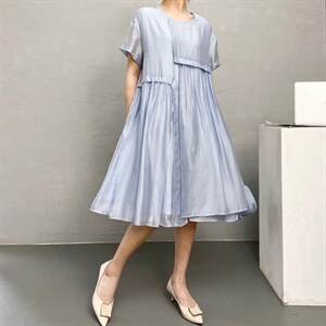 2022新款夏季韩版宽松连衣裙，显瘦遮肉款,女装连衣裙,序儿