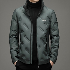 2023秋冬新款羽绒服男士中长款连帽休闲保暖外套潮ZELD9833-P255，男装羽绒服，电商B212（原钱塘6029）