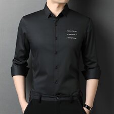 J575钱塘2021-1秋季新款男士高端轻奢长袖衬衣大货主推P72，男装衬衫，钱塘207-1