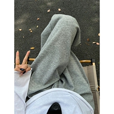 时尚宽松休闲百搭长裤直筒垂顺拖地裤JHTP01：17：39，男装休闲裤，星座718-1
