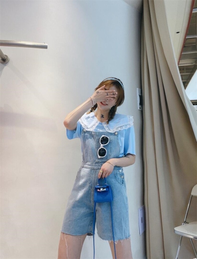 背带短裤，女装，HEILMIDA(2F)