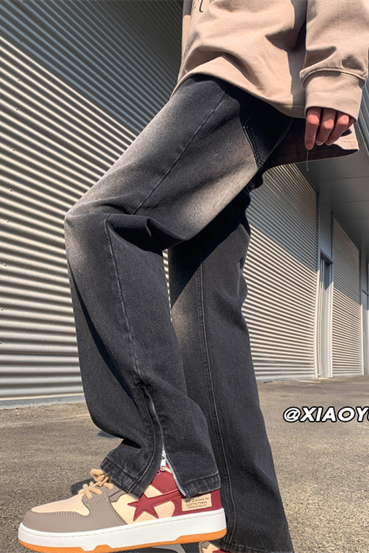 XZ616春季大码新款拉链设计牛仔裤TY521P65控78,男装牛仔裤,星座512A（原616）