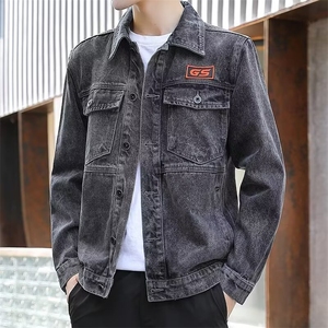 1506A/GG160/P44秋冬季牛仔外套男韩版潮流宽松褂子图片
