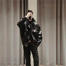 现货不缺货加棉加厚宽松皮衣工装夹克1209-1-JK13J-P108网图，男装夹克，星座1209-1