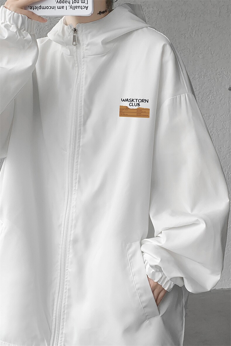连帽夹克男大码胖子棒球服上衣外套JK65350-P45,男装夹克,电商A040
