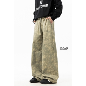 XZ616 秋季重磅特殊印花纹理感趣味标休闲长裤 TY37136 P55控68图片