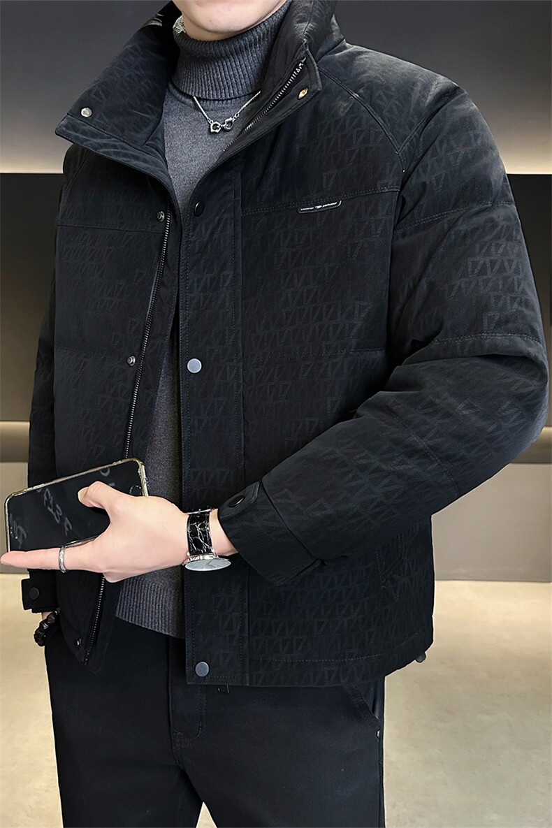 标50绒男士立领皮羽绒服潮牌保暖外套5851-P225(控券后298),男装羽绒服,电商B338