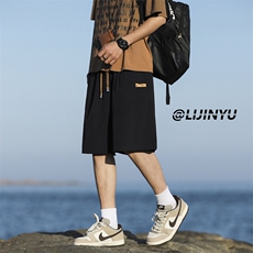 冰丝薄款清爽速干五分裤运动宽松夏季短裤DK513特批-1739，男装牛仔裤，星座718-1