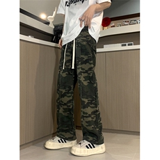 24春夏现货品质大码迷彩裤不起球不褪色K909-P60，男装休闲裤，星座205