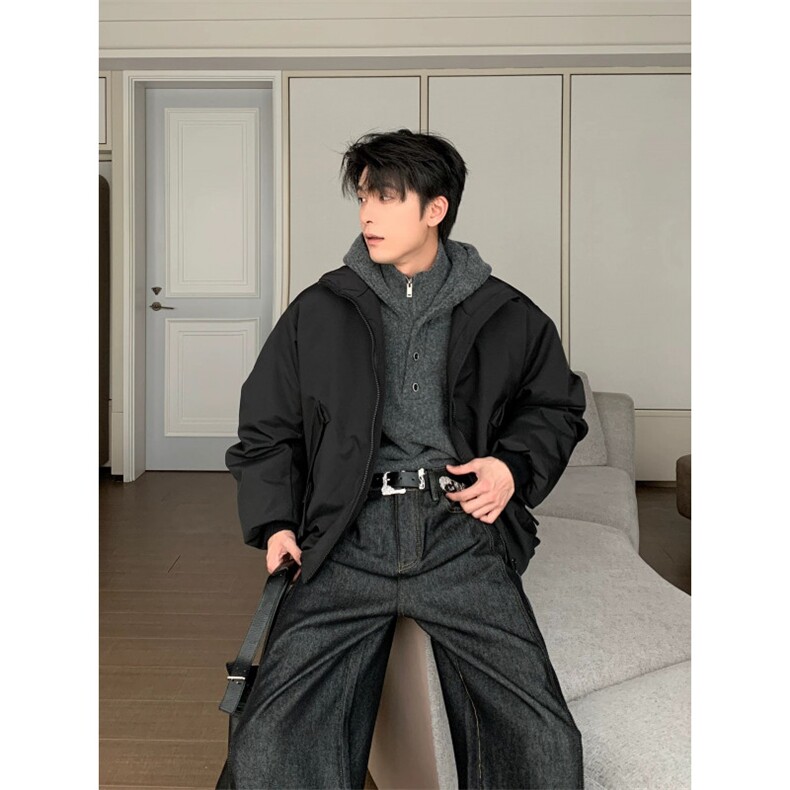 706-1-MY6048-P88特P现货冬季男士短款加厚棉服外套保暖棉衣,男装棉衣,星座706-1