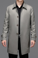 BW6623钱塘2020-2中年男士秋冬季新款百搭商务休闲风衣外套P250，男装风衣，钱塘207-2