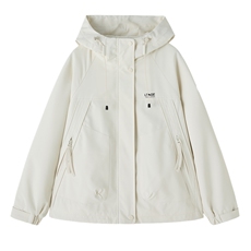 小个子短外套女2026年春季女士户外防风冲锋衣，女装短外套，悦祺