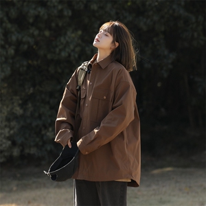 春季新款现货中性风夹克户外纯色衬衫领外套DSA157B-CS02-P55图片