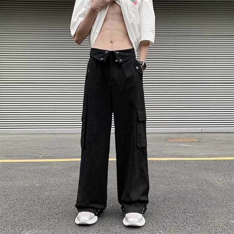 日常长裤休闲裤新款男工装裤文艺宽松型春秋青春流行K268-P58,男装休闲裤,星座1109-3