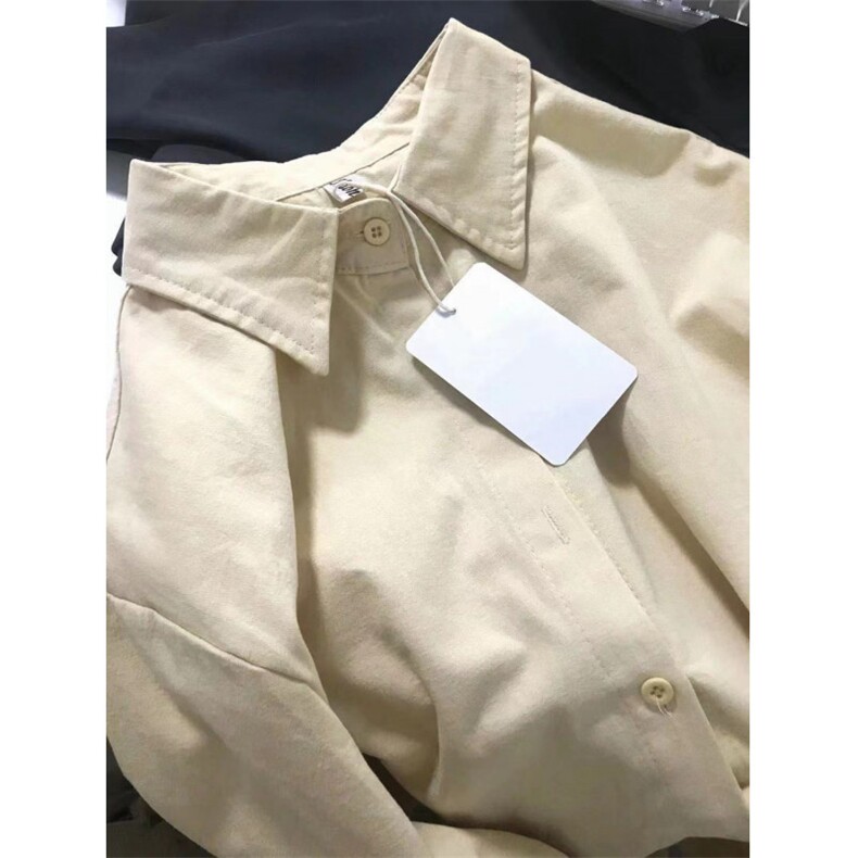 TC1515-P58轻奢高级纯棉正肩衬衫秋冬宽松百搭显瘦衬衣上衣外穿,女装衬衫,星座617A-2