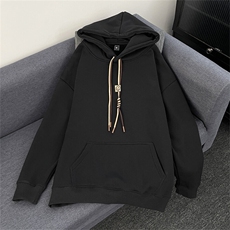 2025新款美式重磅连帽套头卫衣宽松外贸运动衫班服现货W8549-P47，男装卫衣，星座512-4