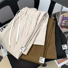 秋款款男休闲裤工装大口袋贴标直筒长裤h0019P40，男装休闲裤，星座1013-1