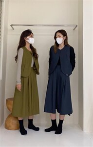 秋季  马甲套装图片