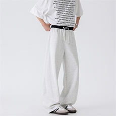 休闲裤男华棉新款港风宽松高品质弯刀裤K8558-特P40无差价，男装休闲裤，星座214-3