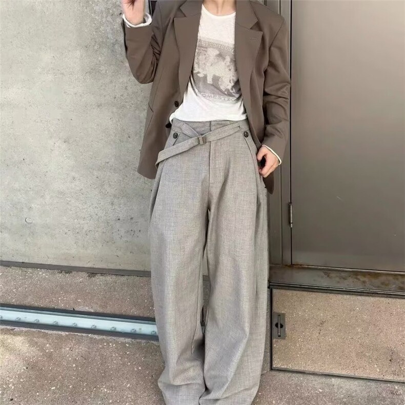亚麻裤男裤子夏季薄款直筒休闲裤男士萝卜裤风棉麻宽松哈伦裤,女装休闲裤,星座1210-1
