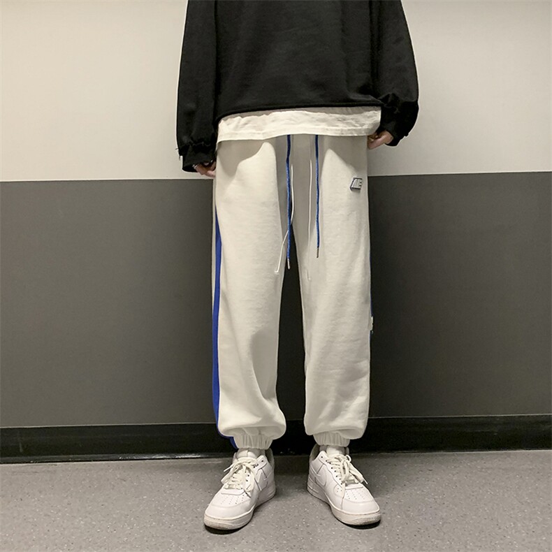 ！2023春夏新款男士潮流百搭休闲运动裤中性风卫裤女K2028P55,男装休闲裤,电商B220
