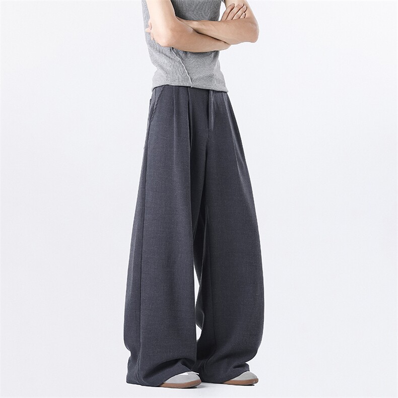 B258-F25018-P50控88抖音品质休闲西裤80%涤纶17%人棉3%氨纶,男装西裤,电商B258