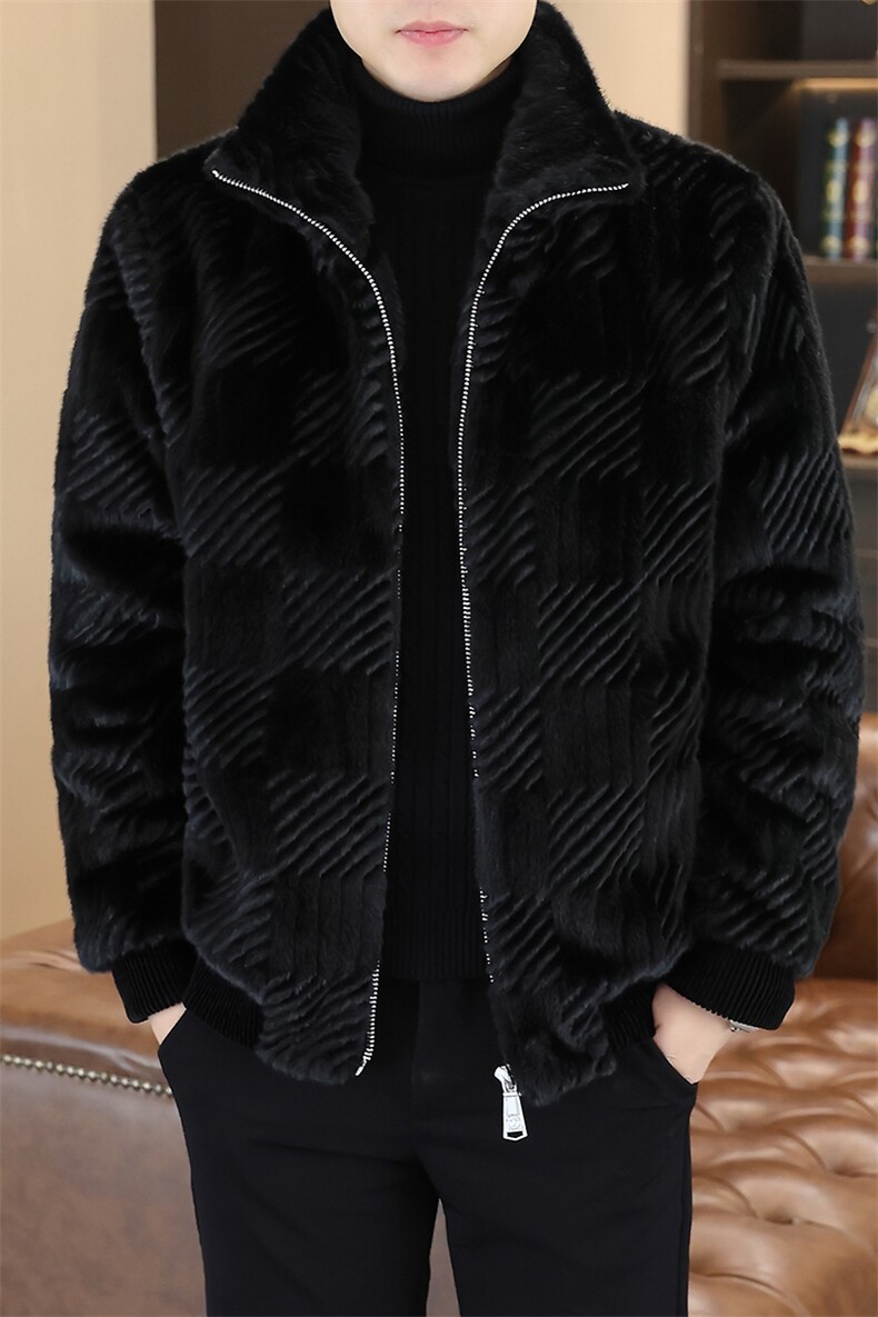 冬季加厚男士翻领休闲时尚毛呢夹克外套X990-P105,男装毛呢大衣,星座310B-3