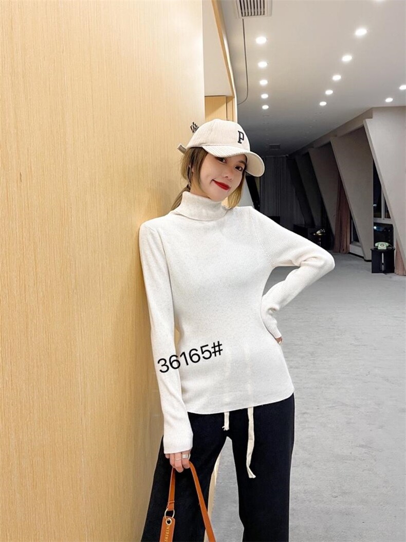 冬季新款高领毛衣系列，女装针织衫/毛衣，千百莲