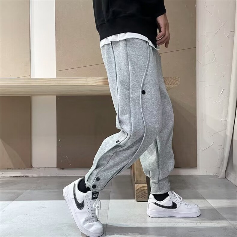 裤子男春秋款宽松男士运动裤束脚裤青少年休闲裤卫裤,男装休闲裤,星座1210-1