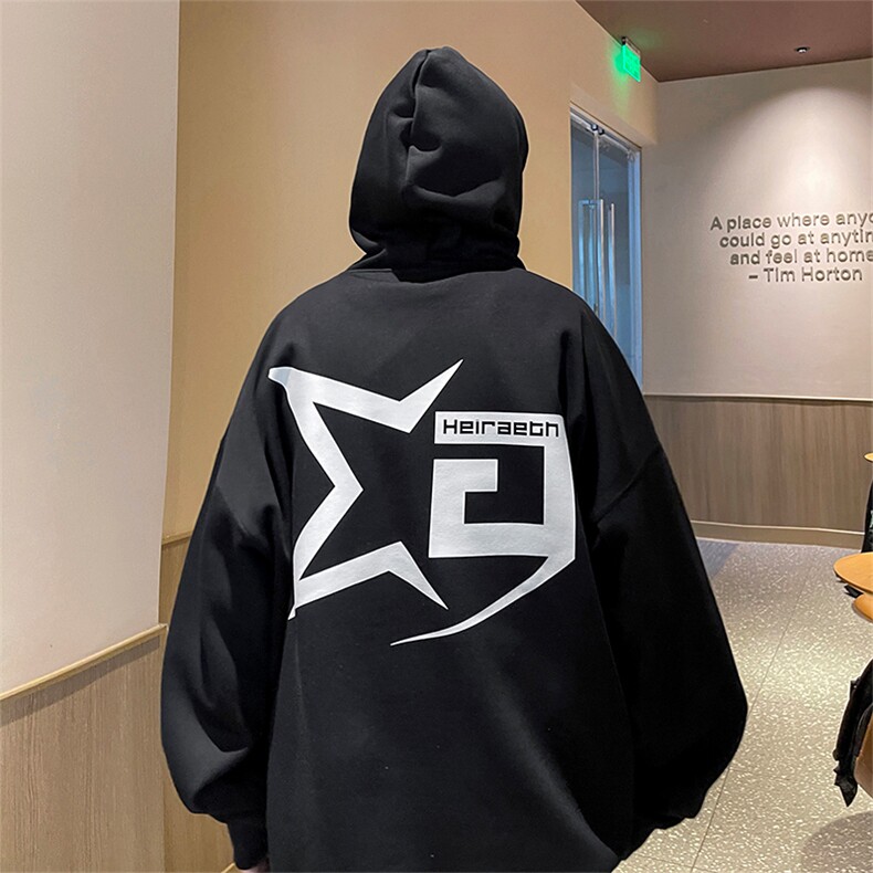 直播品质360克重磅美式印花卫衣Y202特P35同步供应华棉P45特,男装卫衣,电商A486