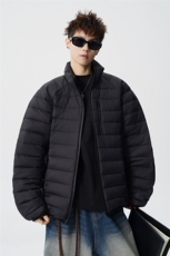 可二开轻便90绒白鸭绒M-5XL大码锦纶羽绒服男78188P238控328，男装羽绒服，星座226-1