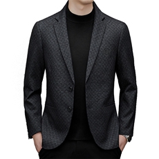 DJ6862钱塘2020-3秋冬季新款商务休闲简约中年男士西服外套P157，男装西服，钱塘207-3