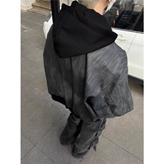 网络图现货！连帽外套机车外套cleanfit防水防油棒球服RJ192-P90，男装工装外套，星座1005-6