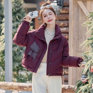 美拉德羽绒服女短款2025冬季新款超好看小个子白鸭绒外套滑雪服潮图片