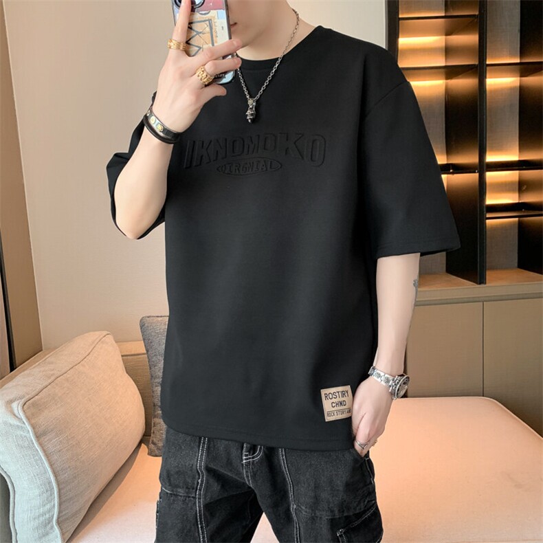 新款休闲T恤小码P22大码P２５,男装T恤,星座1106-2（原1111B）