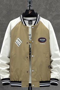 M-10XL2023秋季大码挂拍棒球领潮流男夹克外套JK050-P65,男装夹克,星座109